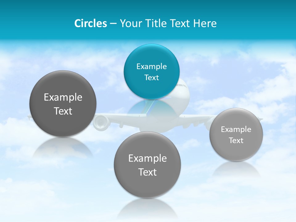 Sunset Travel Turbine PowerPoint Template