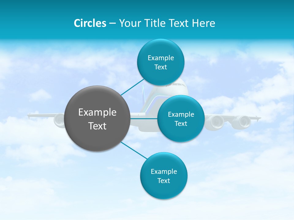 Sunset Travel Turbine PowerPoint Template