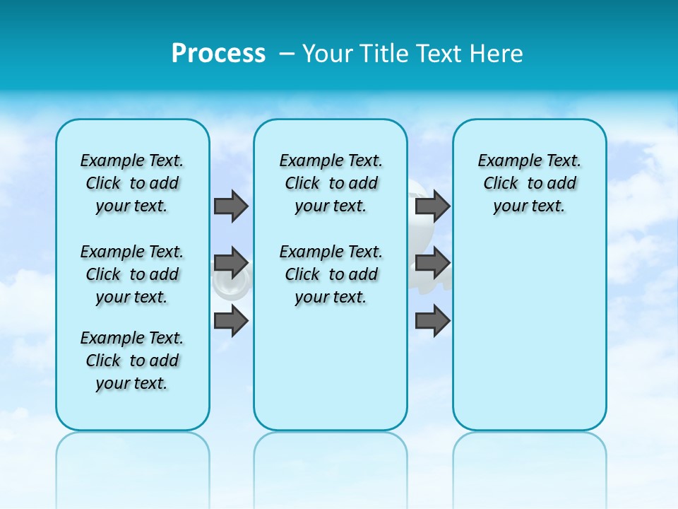 Sunset Travel Turbine PowerPoint Template