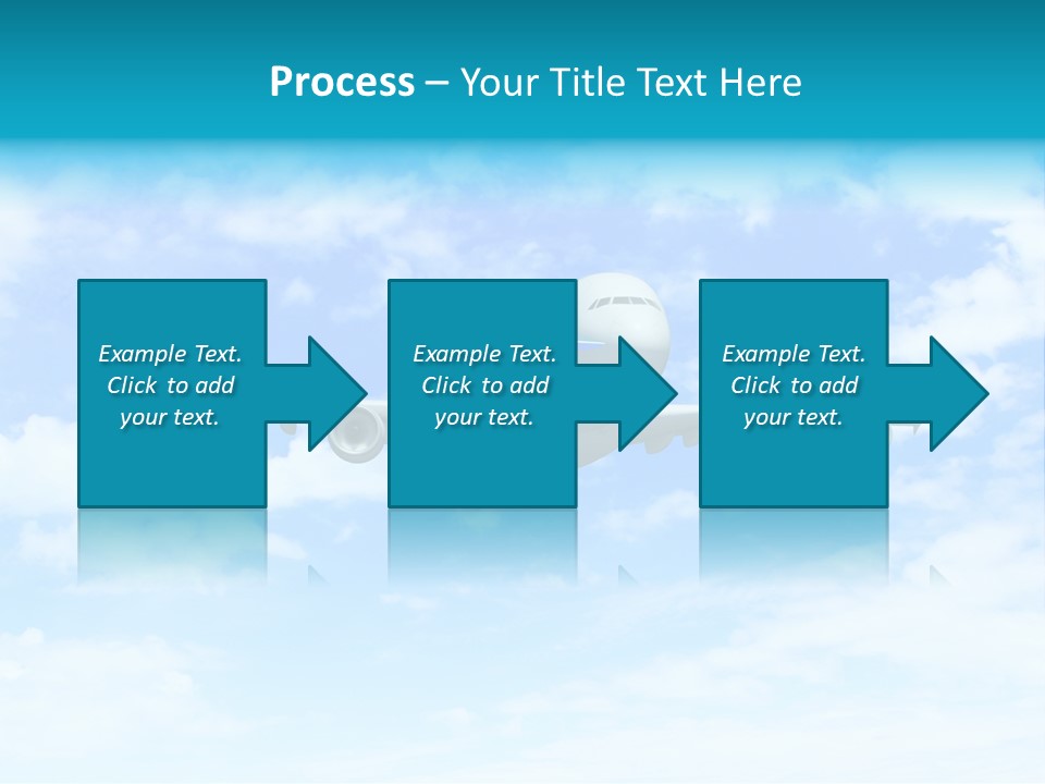 Sunset Travel Turbine PowerPoint Template