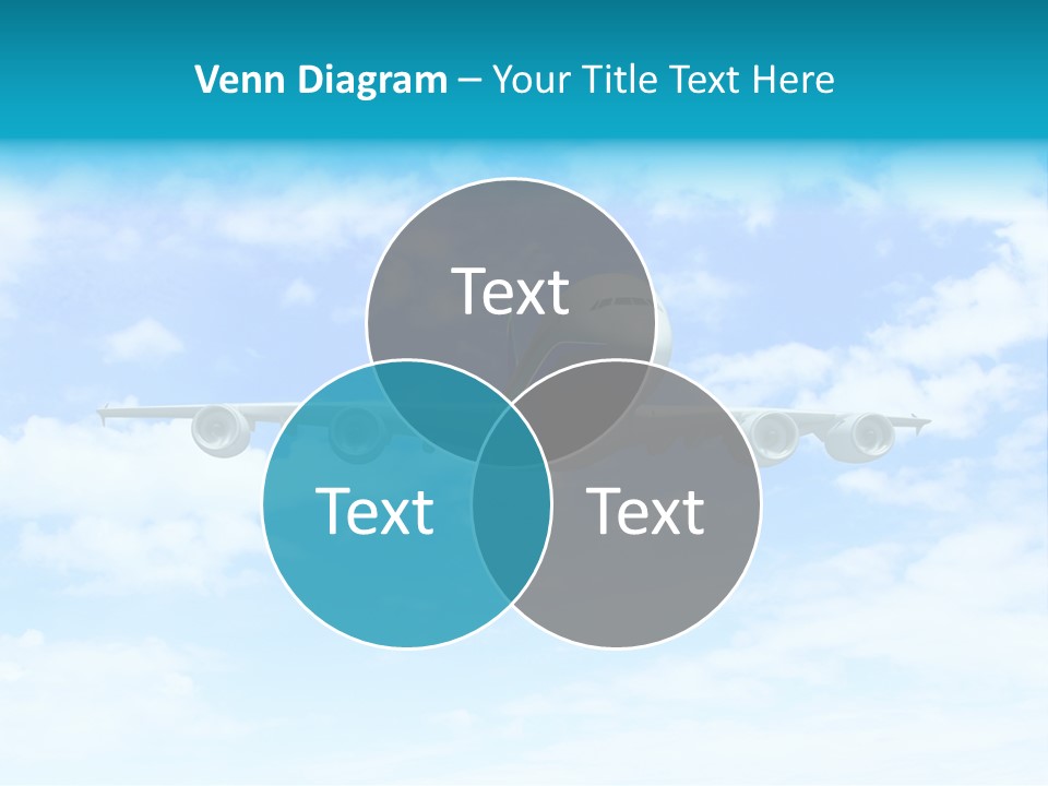 Sunset Travel Turbine PowerPoint Template