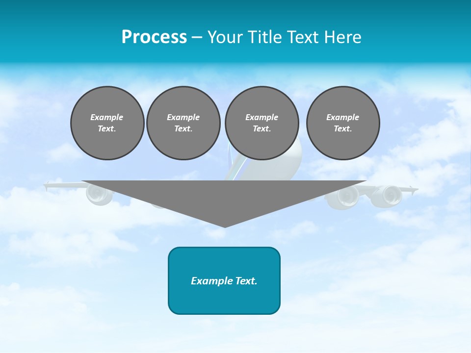 Sunset Travel Turbine PowerPoint Template