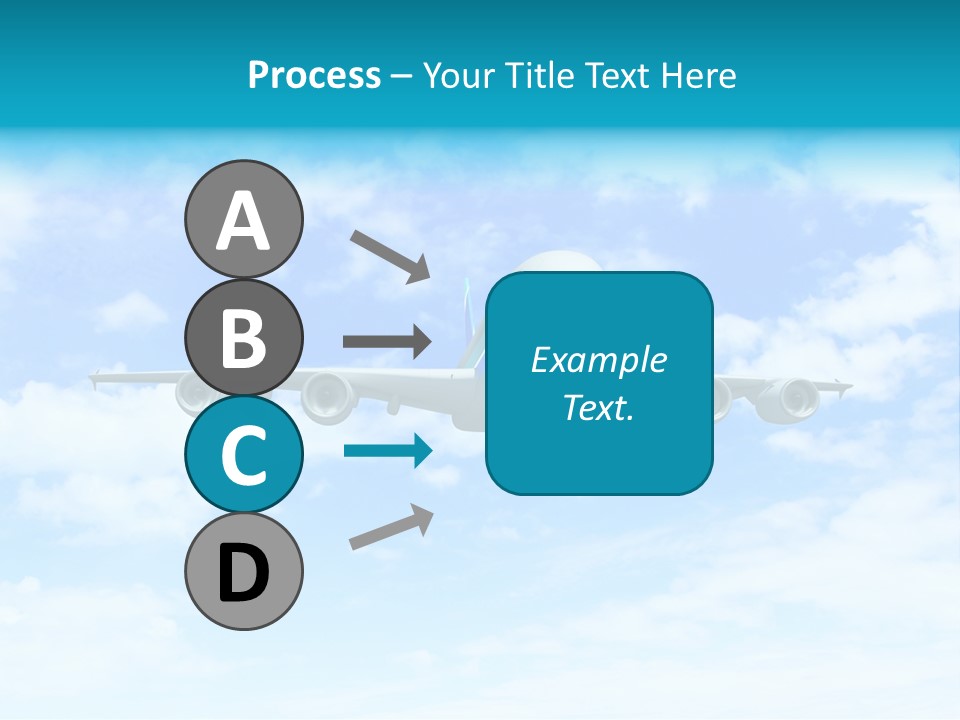 Sunset Travel Turbine PowerPoint Template