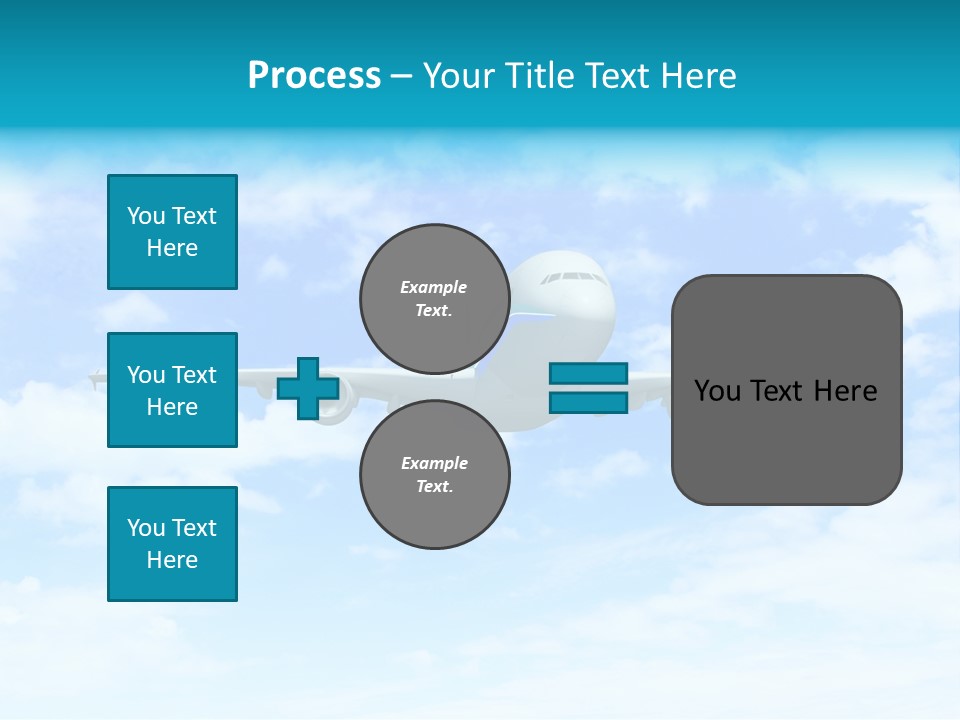Sunset Travel Turbine PowerPoint Template
