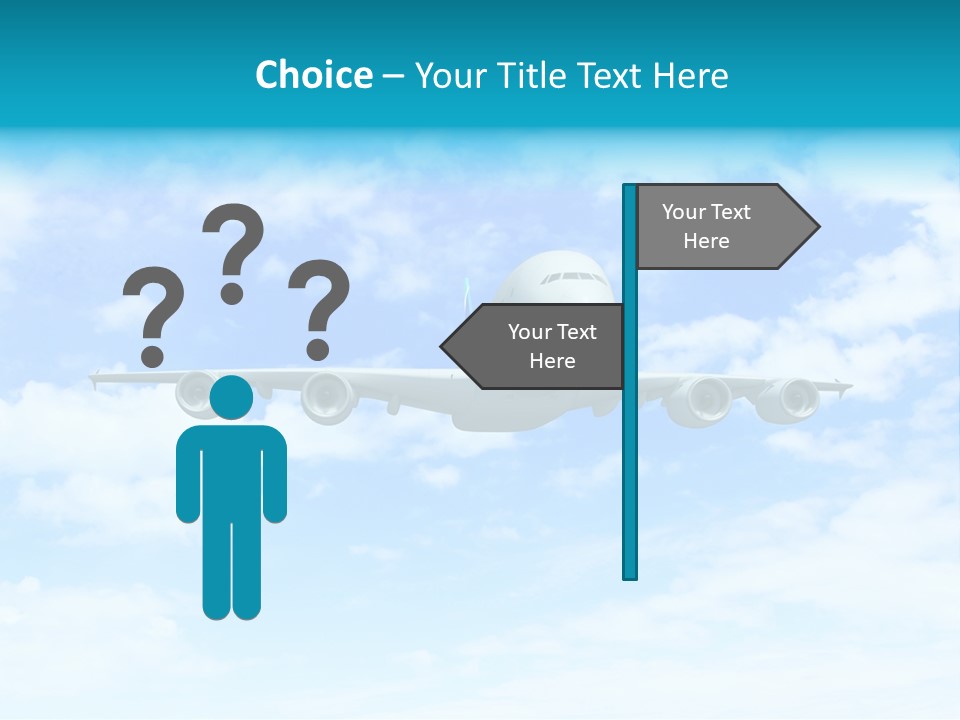 Sunset Travel Turbine PowerPoint Template