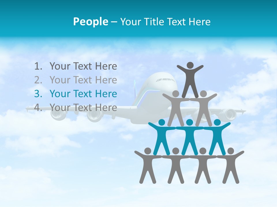 Sunset Travel Turbine PowerPoint Template