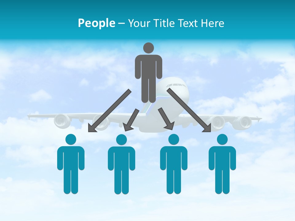 Sunset Travel Turbine PowerPoint Template