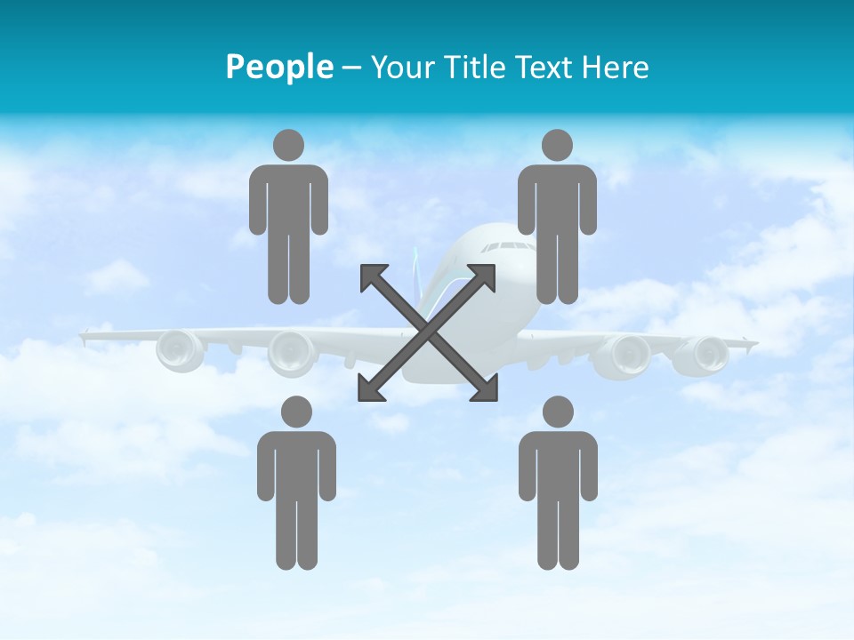 Sunset Travel Turbine PowerPoint Template