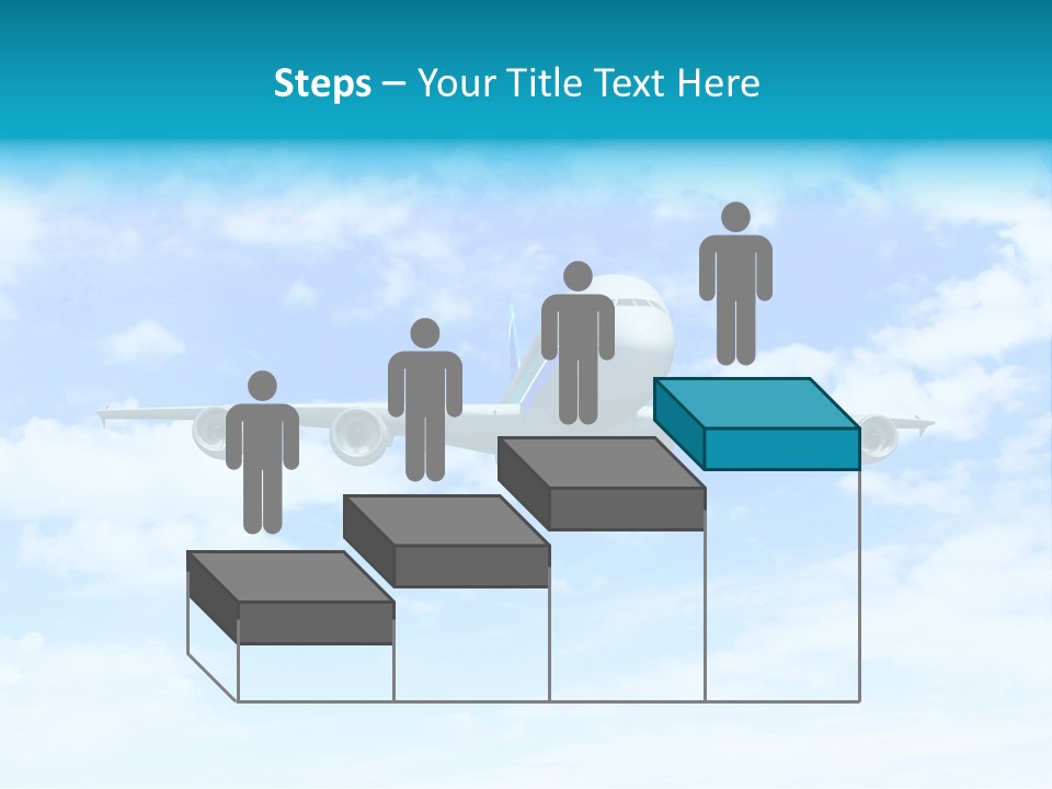 Sunset Travel Turbine PowerPoint Template