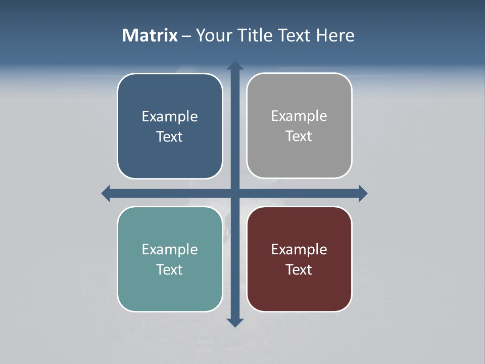 Illustration Men Labyrinth PowerPoint Template
