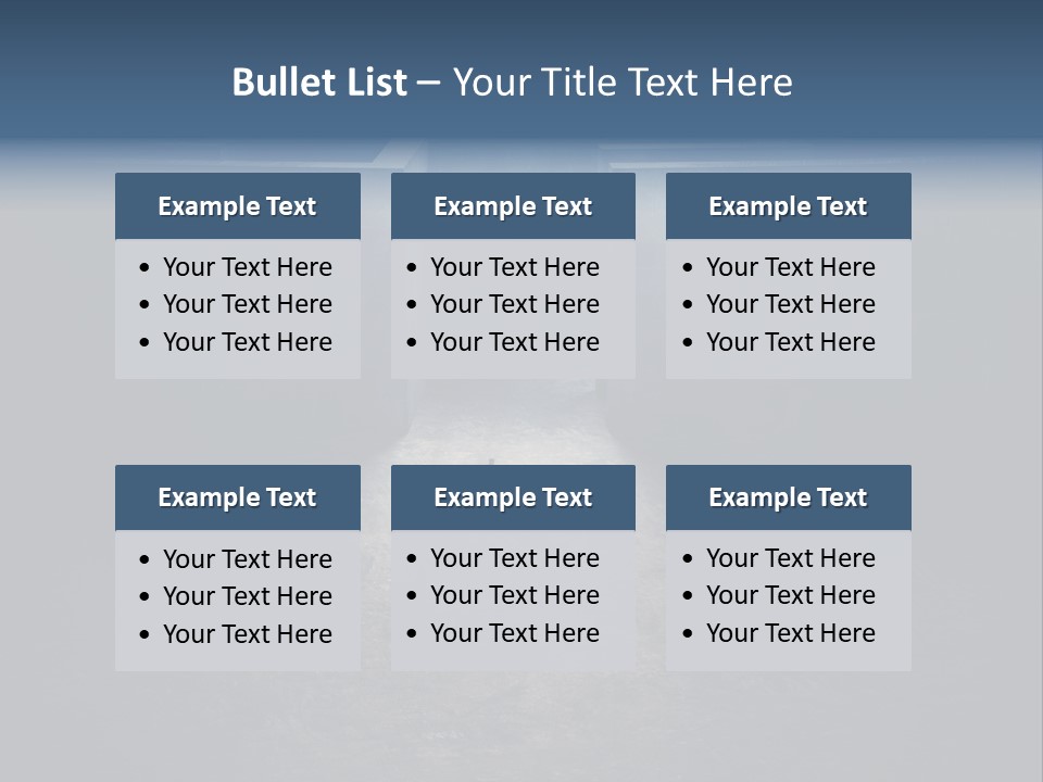 Illustration Men Labyrinth PowerPoint Template