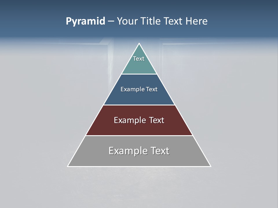 Illustration Men Labyrinth PowerPoint Template