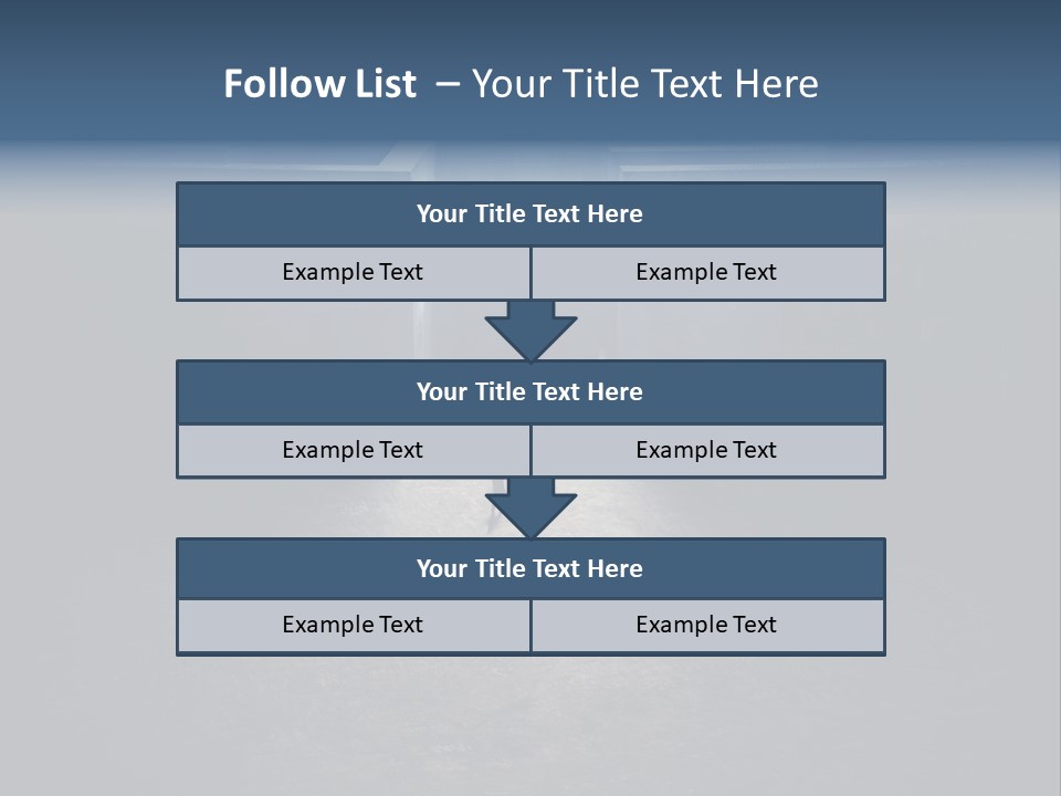 Illustration Men Labyrinth PowerPoint Template