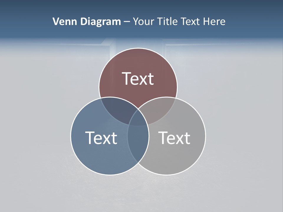 Illustration Men Labyrinth PowerPoint Template