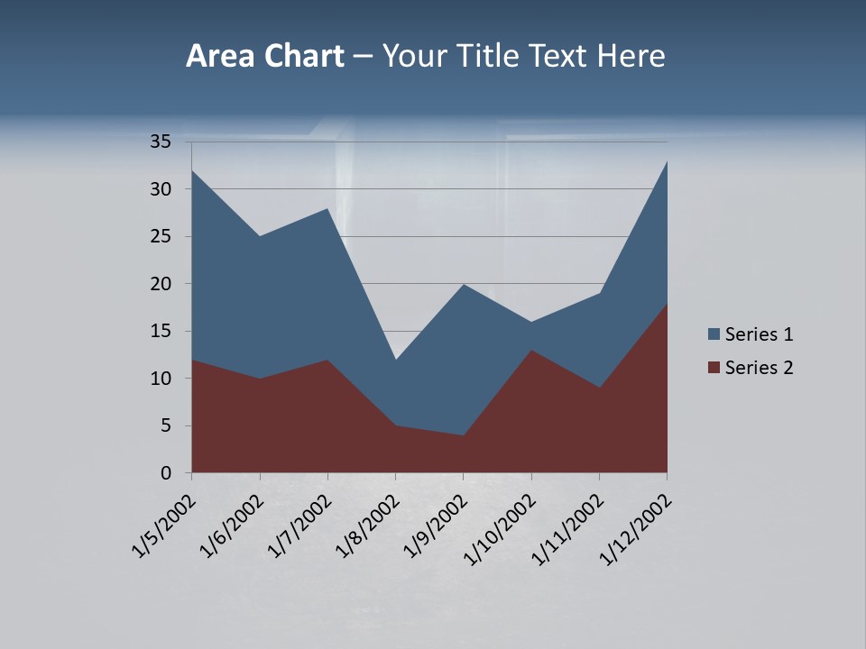 Illustration Men Labyrinth PowerPoint Template