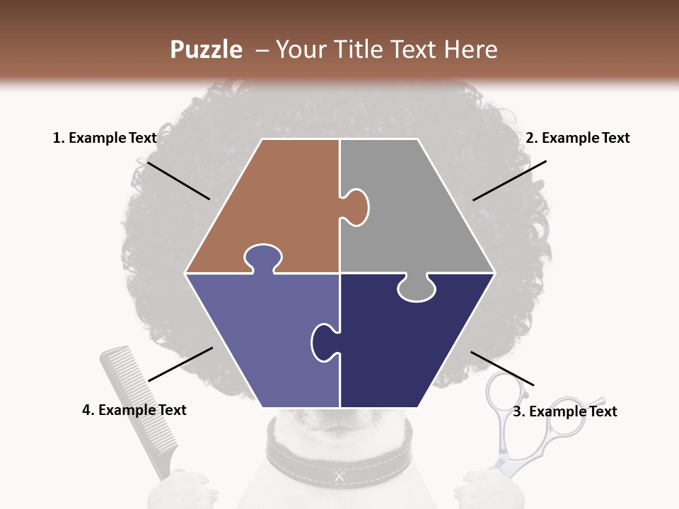 Russell Isolated Terrier PowerPoint Template