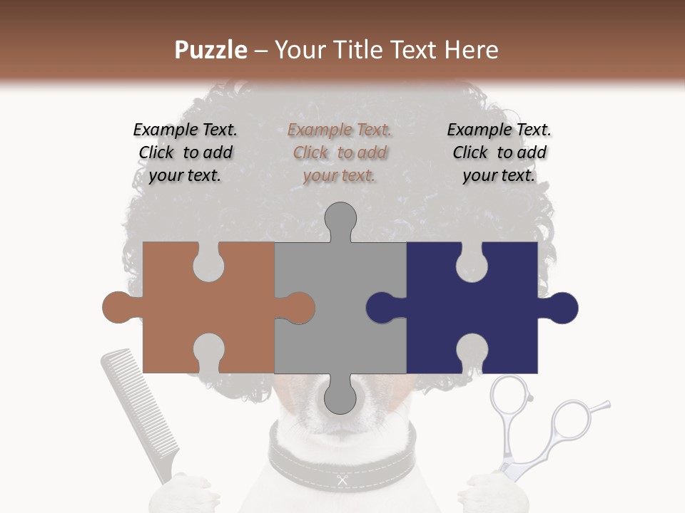 Russell Isolated Terrier PowerPoint Template