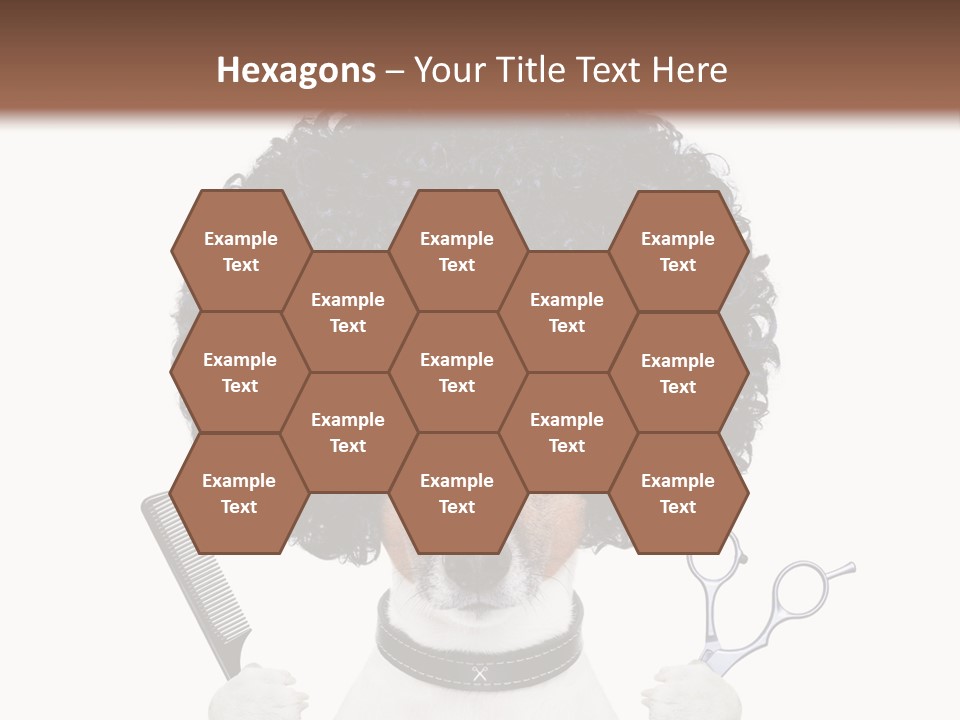 Russell Isolated Terrier PowerPoint Template