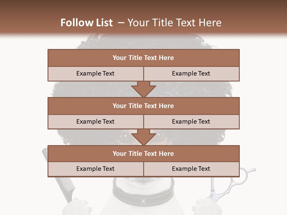 Russell Isolated Terrier PowerPoint Template