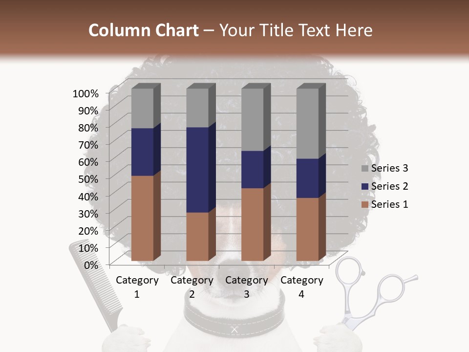 Russell Isolated Terrier PowerPoint Template