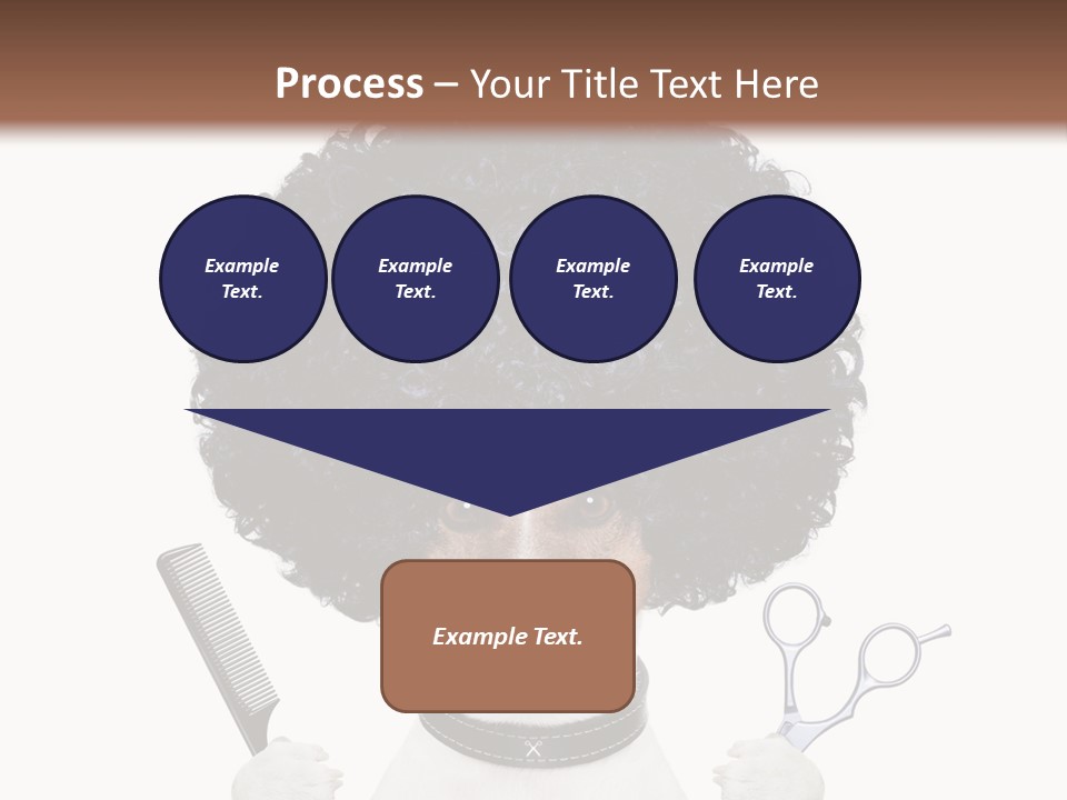 Russell Isolated Terrier PowerPoint Template