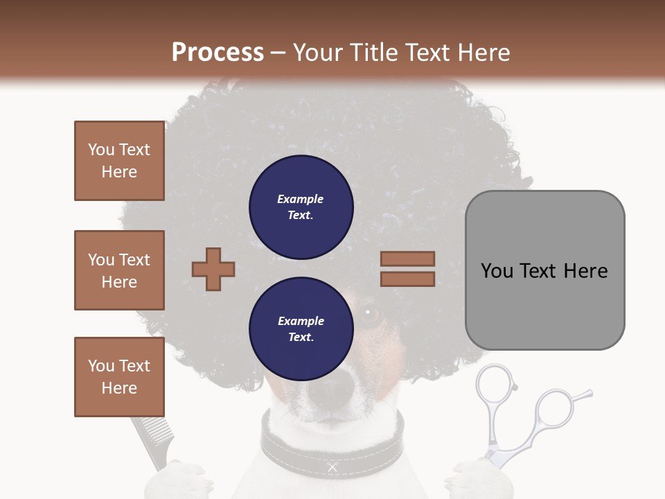 Russell Isolated Terrier PowerPoint Template