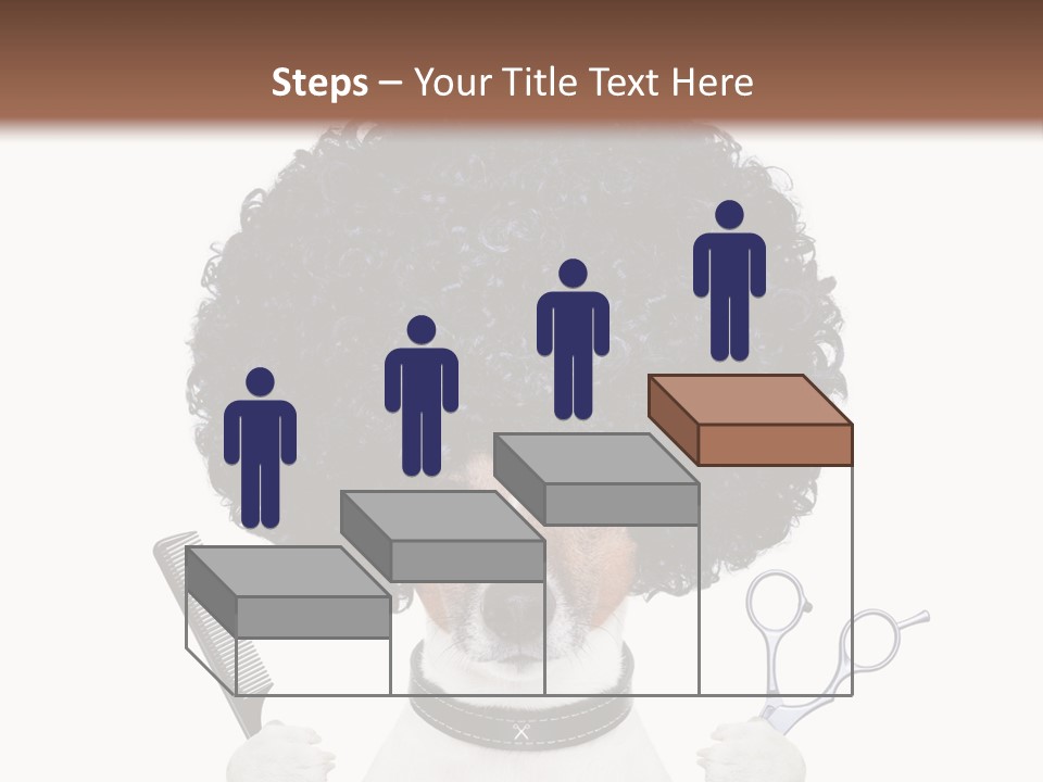 Russell Isolated Terrier PowerPoint Template