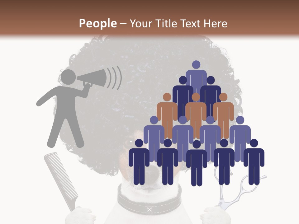 Russell Isolated Terrier PowerPoint Template