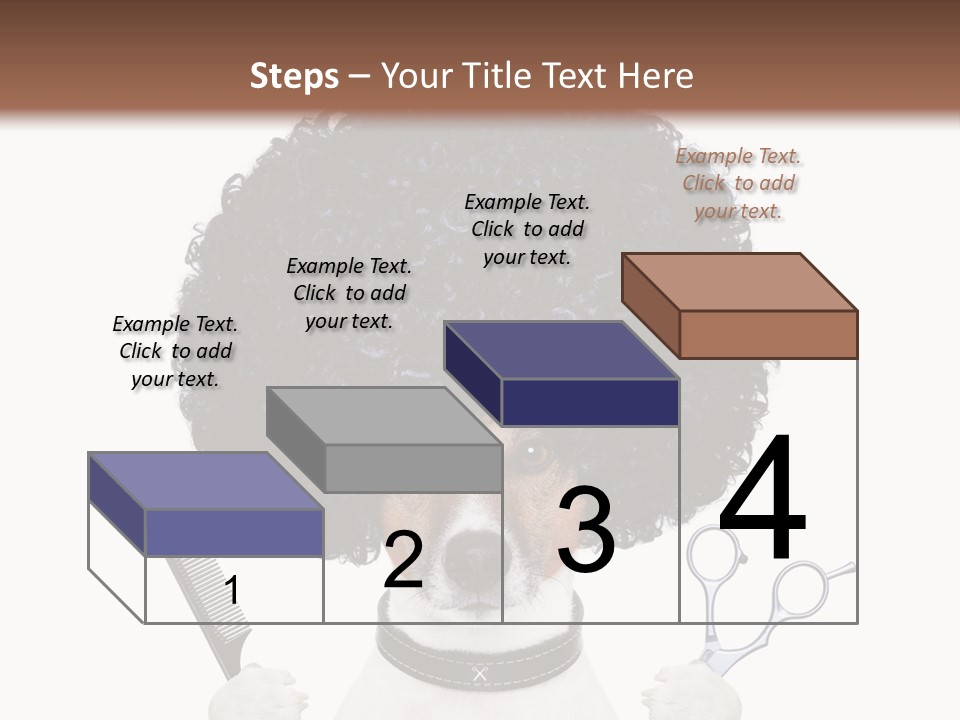 Russell Isolated Terrier PowerPoint Template