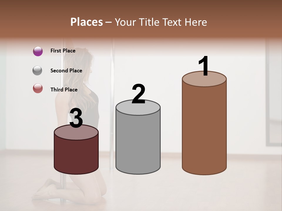 Workout Dancing Copy PowerPoint Template