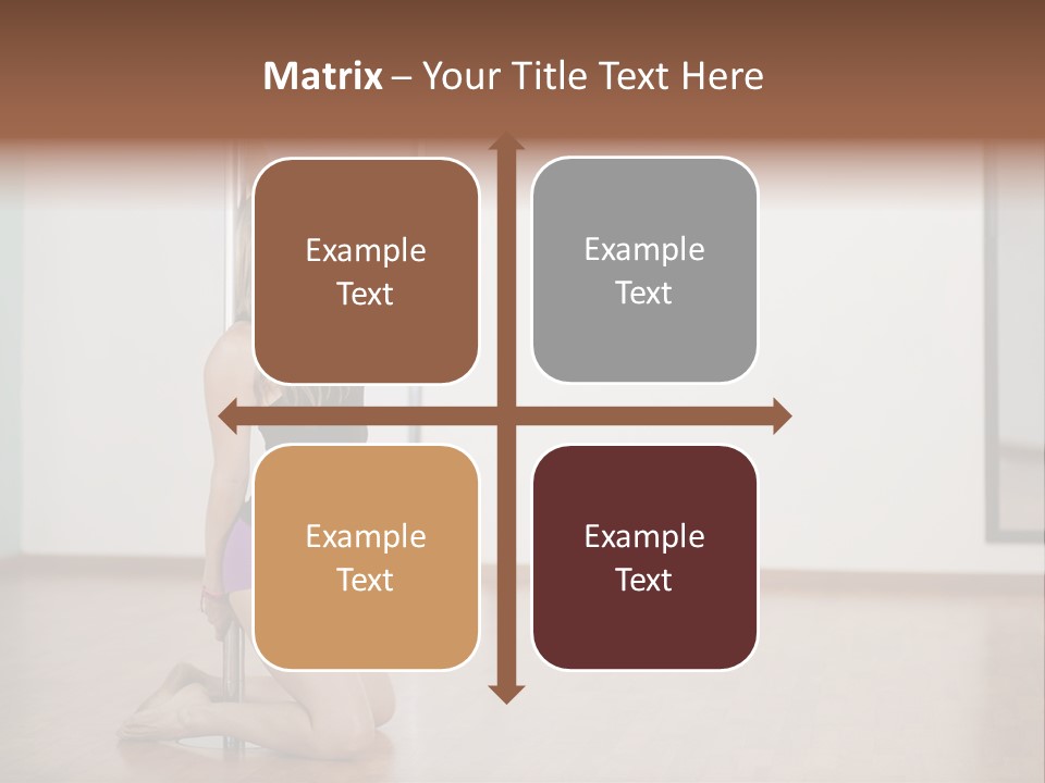 Workout Dancing Copy PowerPoint Template