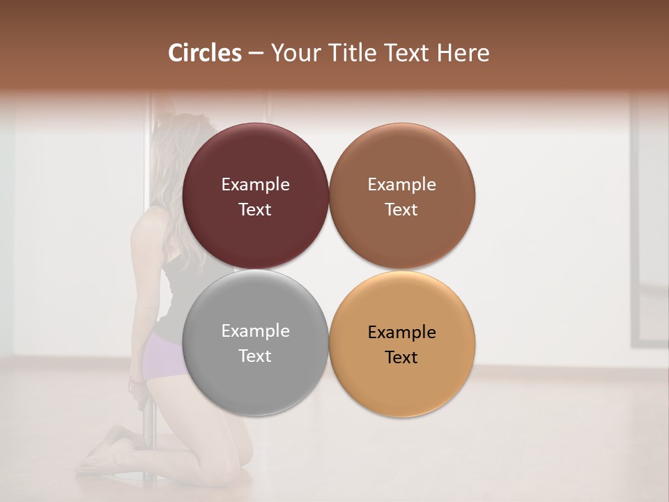 Workout Dancing Copy PowerPoint Template