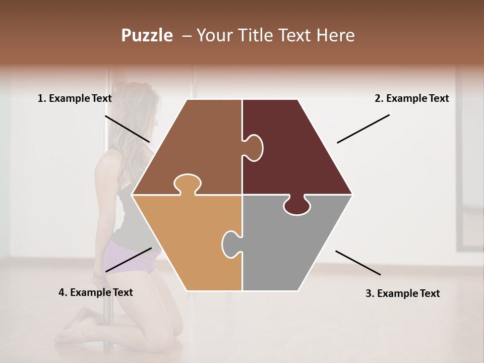 Workout Dancing Copy PowerPoint Template