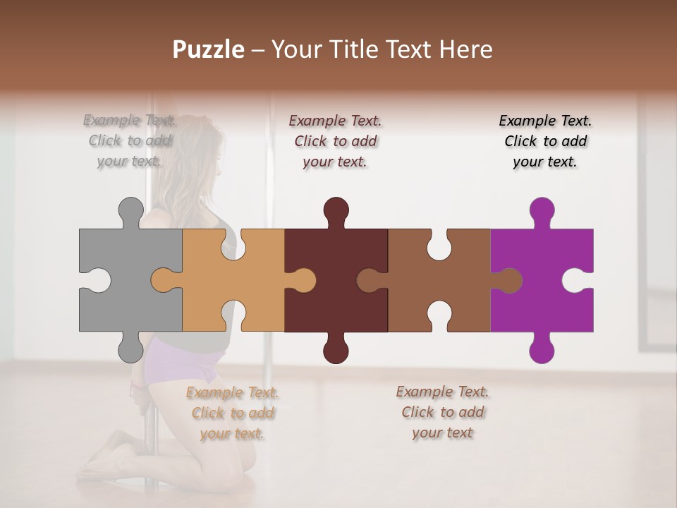 Workout Dancing Copy PowerPoint Template