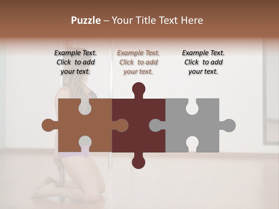 Workout Dancing Copy PowerPoint Template