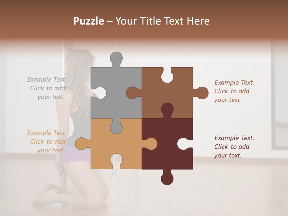 Workout Dancing Copy PowerPoint Template