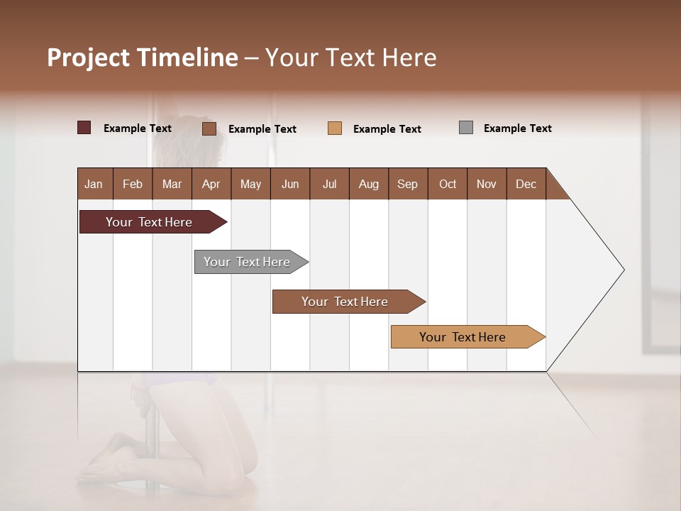 Workout Dancing Copy PowerPoint Template