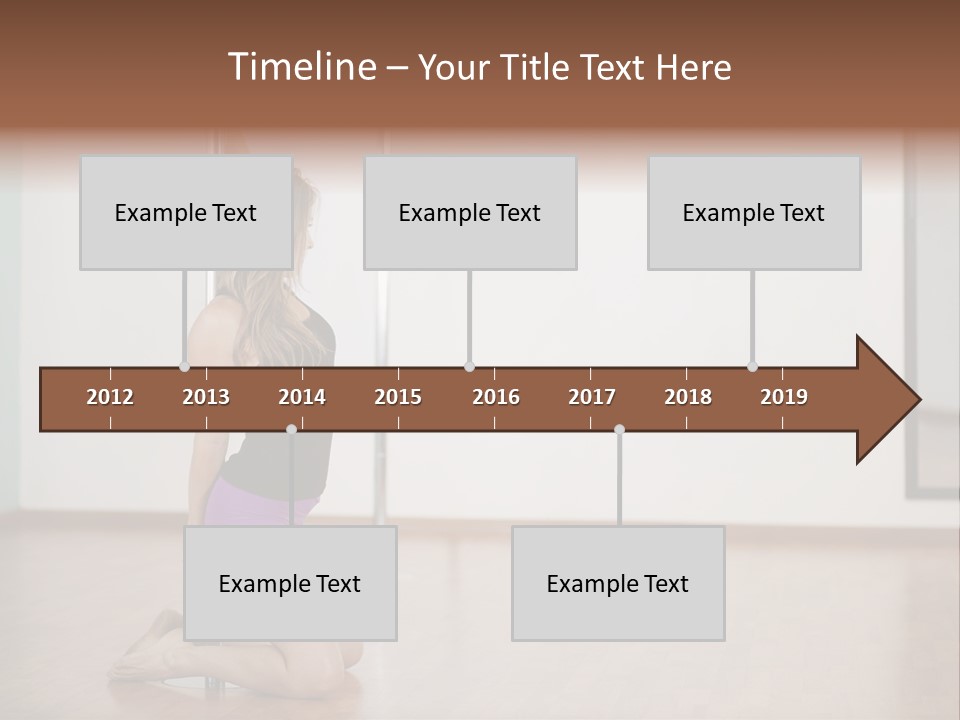 Workout Dancing Copy PowerPoint Template