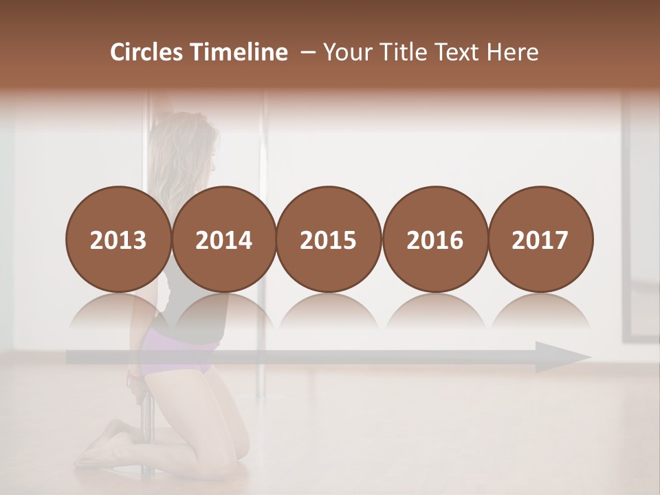 Workout Dancing Copy PowerPoint Template