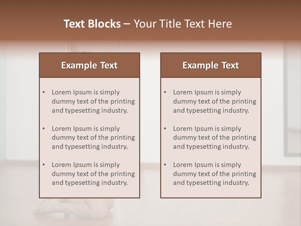 Workout Dancing Copy PowerPoint Template