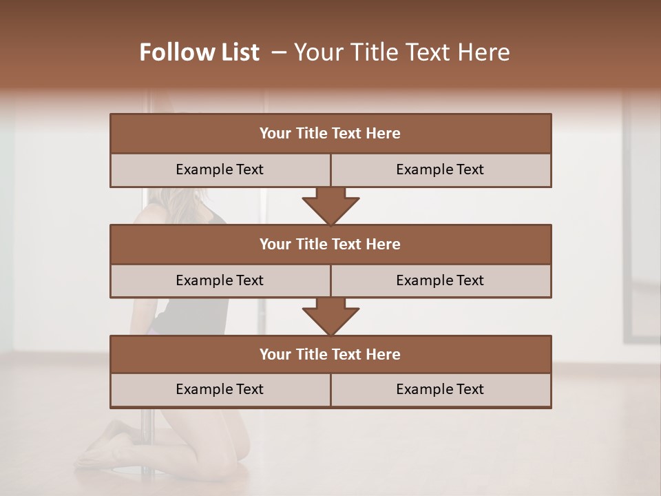 Workout Dancing Copy PowerPoint Template