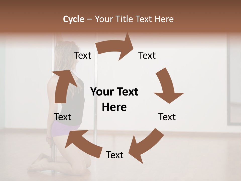 Workout Dancing Copy PowerPoint Template