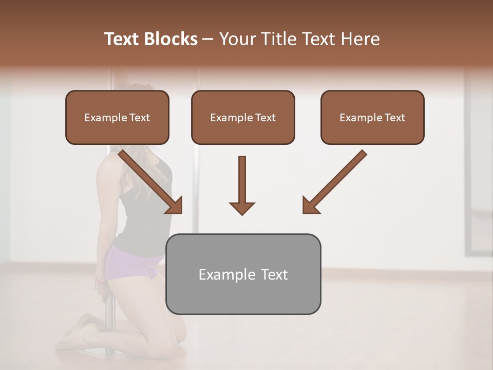 Workout Dancing Copy PowerPoint Template