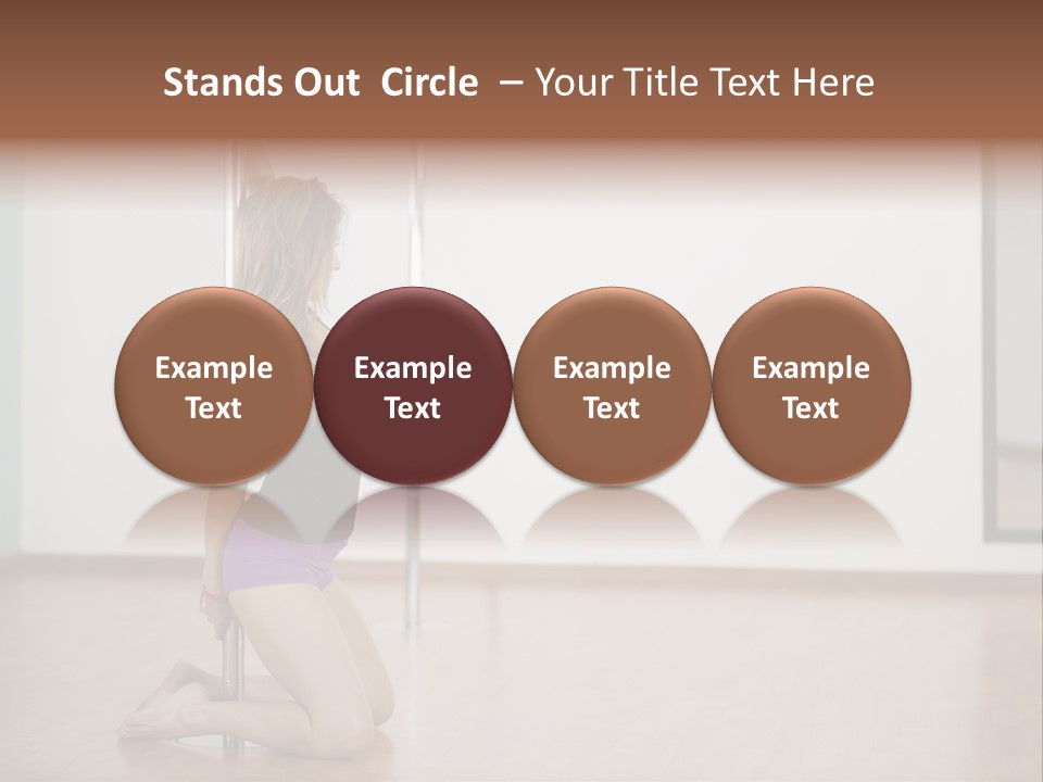 Workout Dancing Copy PowerPoint Template