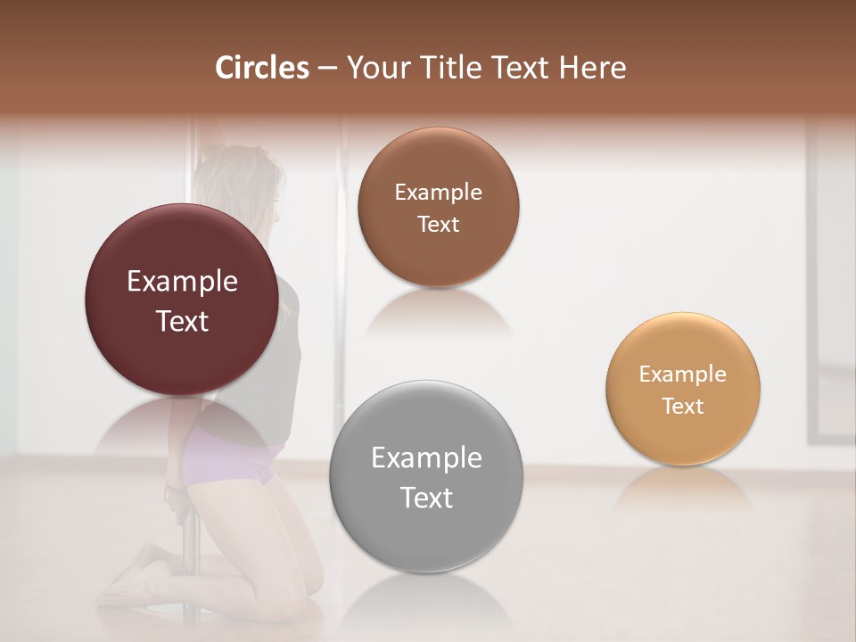 Workout Dancing Copy PowerPoint Template