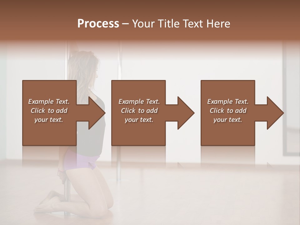 Workout Dancing Copy PowerPoint Template