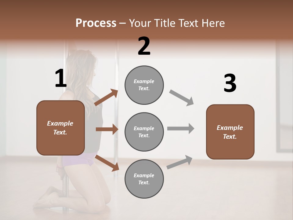 Workout Dancing Copy PowerPoint Template