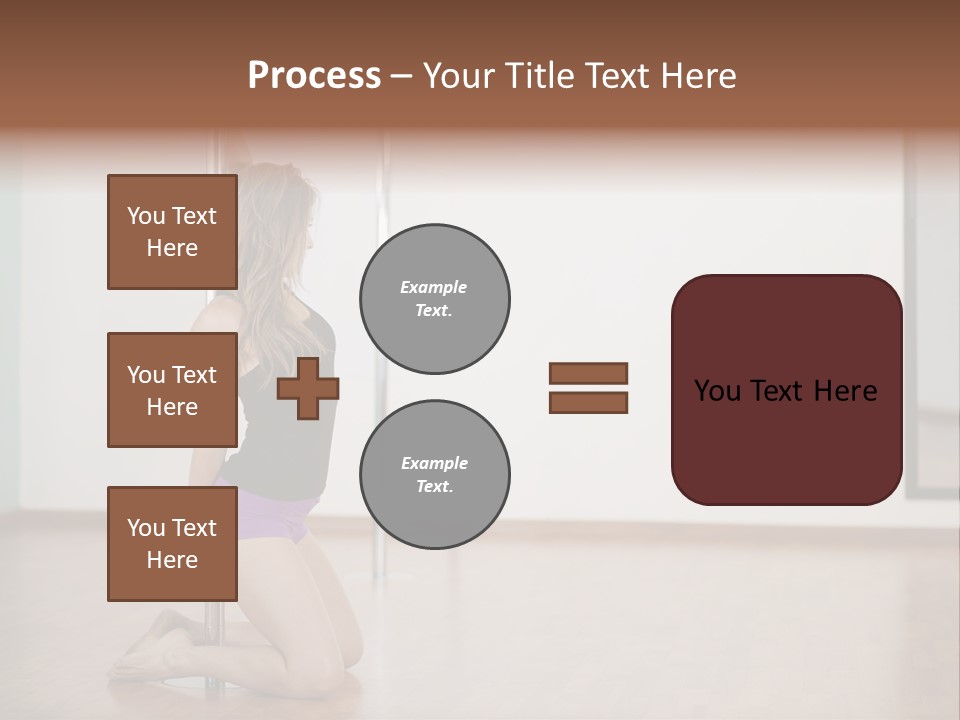 Workout Dancing Copy PowerPoint Template