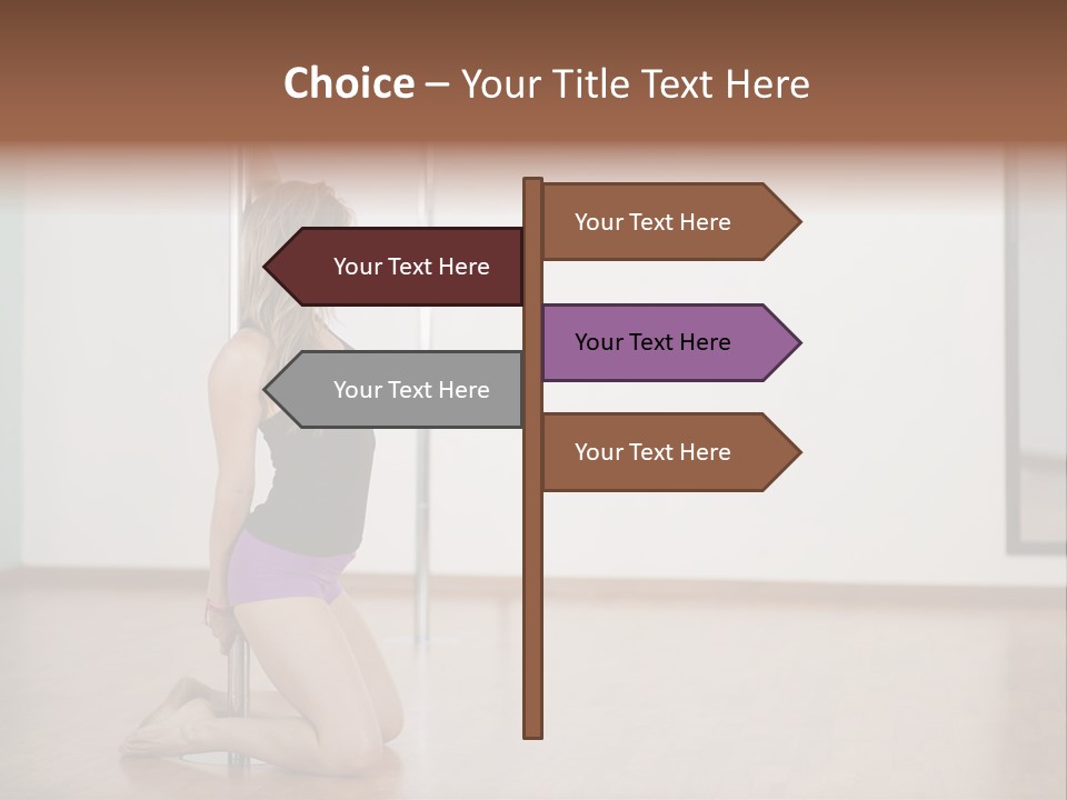 Workout Dancing Copy PowerPoint Template