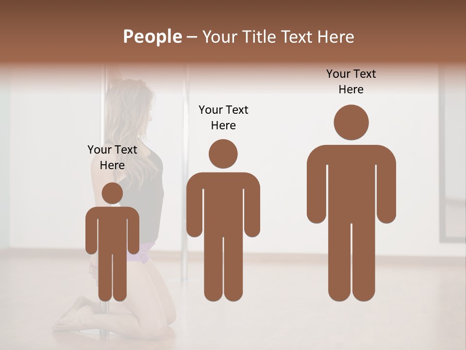 Workout Dancing Copy PowerPoint Template